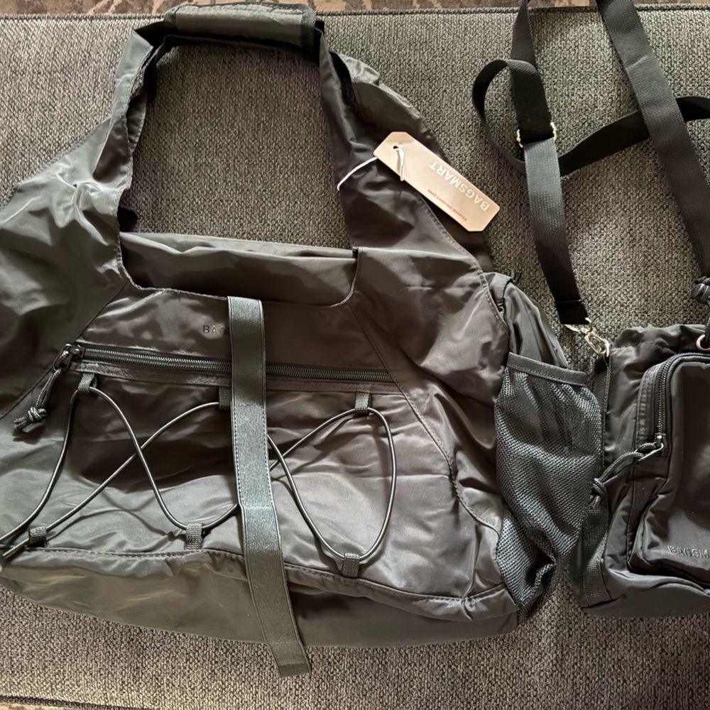 Black Utility Men's Bag